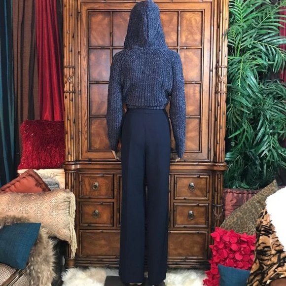 Kasper Menlo Park Navy Shimmer Pant - Picture 5 of 8